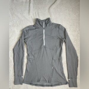 Lululemon Gray Quarter-Zip Pullover